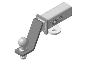 Фаркоп для Jetour Dashing 2023-н.в. съемное крепление шара под американский квадрат №5801.32